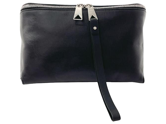 Bottega Veneta Black Leather  ref.1378676