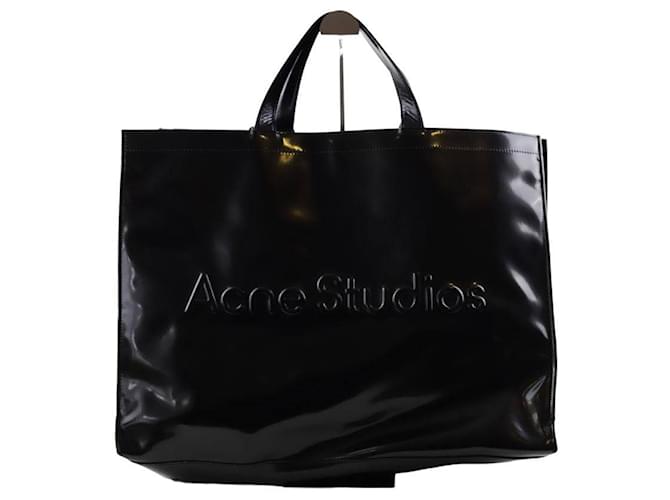 Acne -way tote Black Cloth  ref.1378933