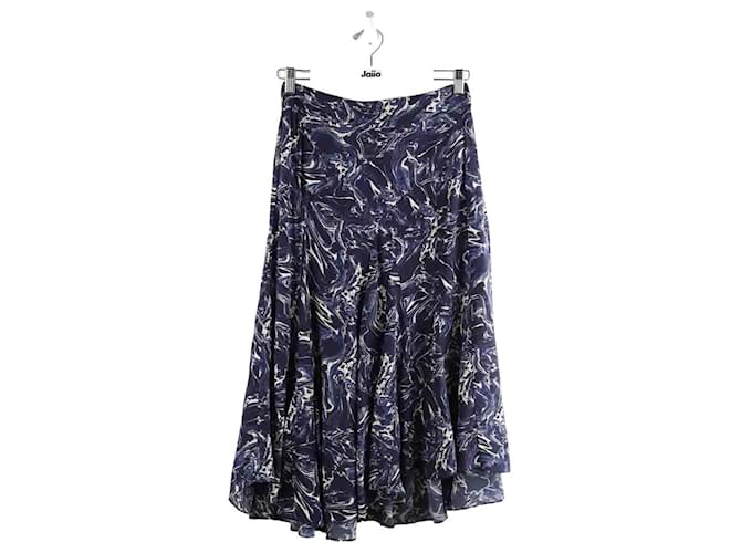 Isabel Marant gonna di seta Blu  ref.1378935