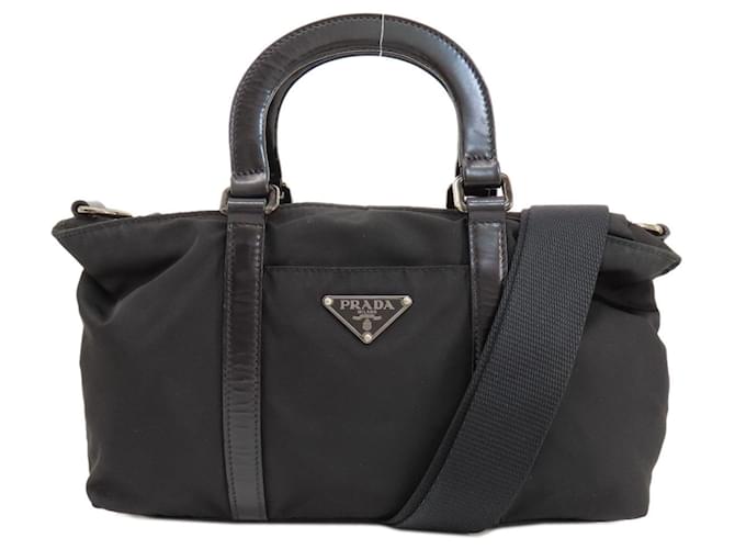 Prada Tessuto Synthétique Noir  ref.1378955