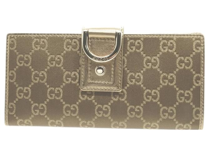 siglés GUCCI Toile Doré  ref.1378975