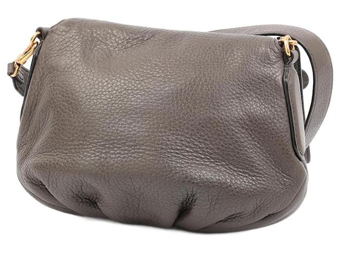 MARC BY MARC JACOBS Bolsas Couro Cinza  ref.1379040