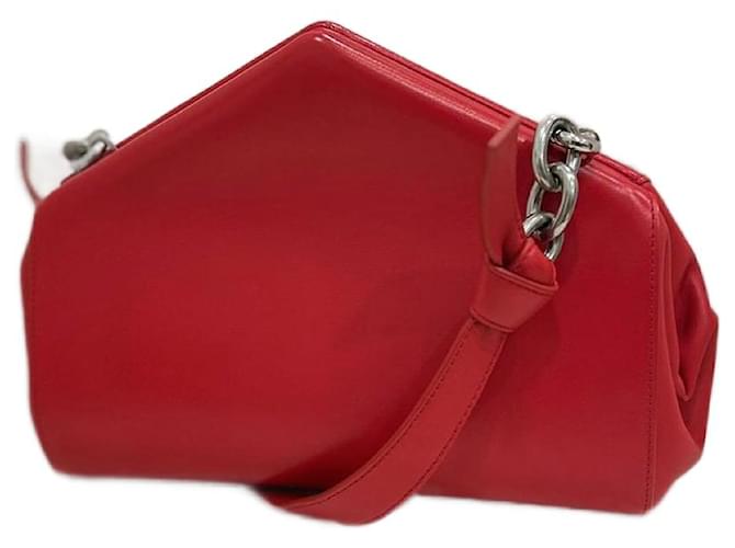 BOTTEGA VENETA  Handbags   Leather Red  ref.1379041