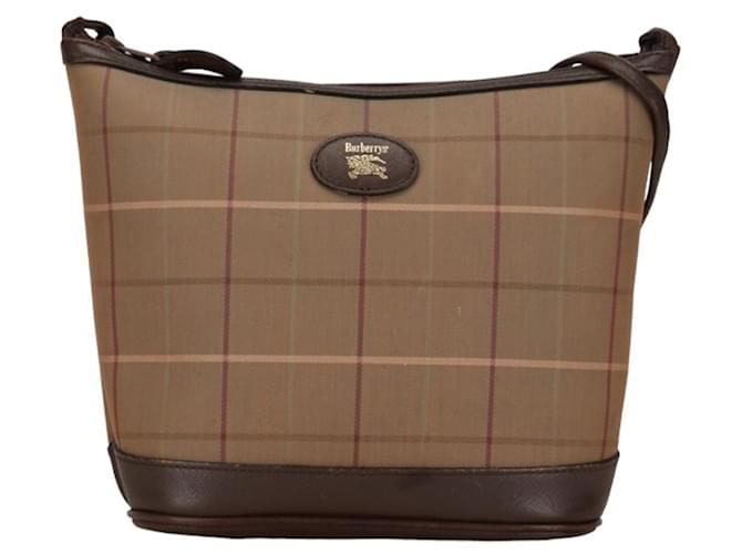 Burberry Check Link Brown Cloth  ref.1379126