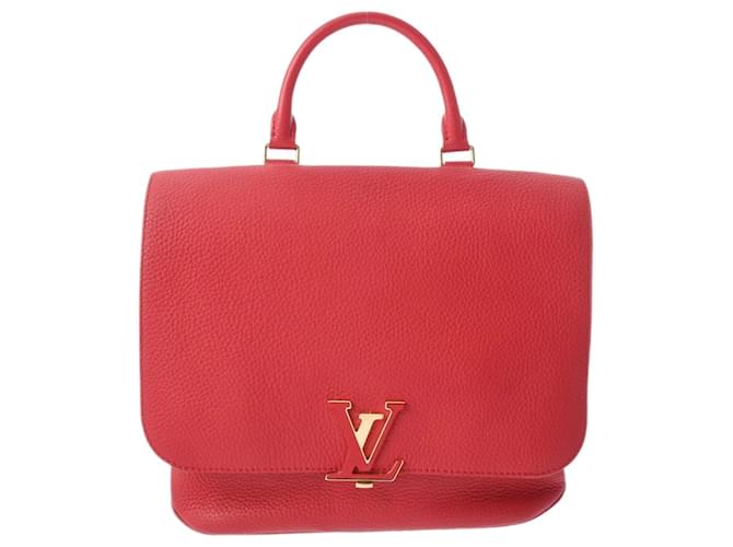 Louis Vuitton Volta Rosso Pelle  ref.1379135