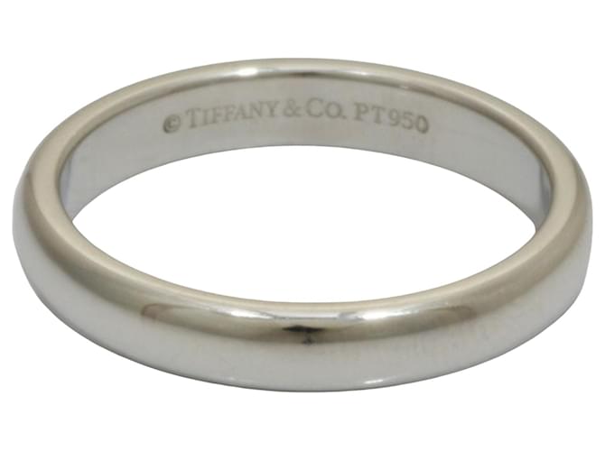 Aliança Tiffany & Co Tiffany Prata Platina  ref.1379213