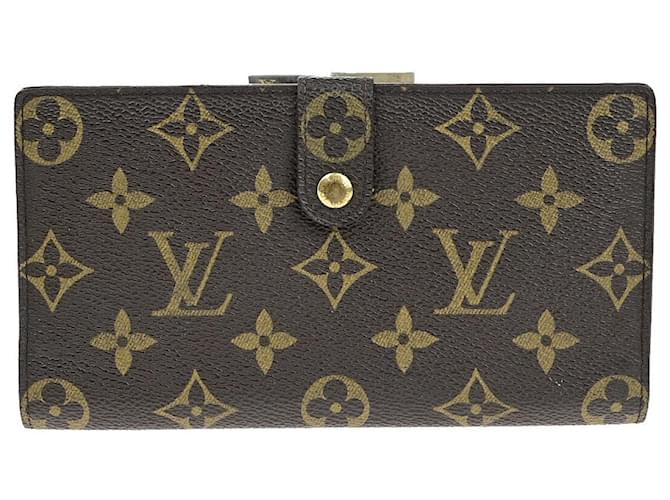 Louis Vuitton Continental Marrom Lona  ref.1379229