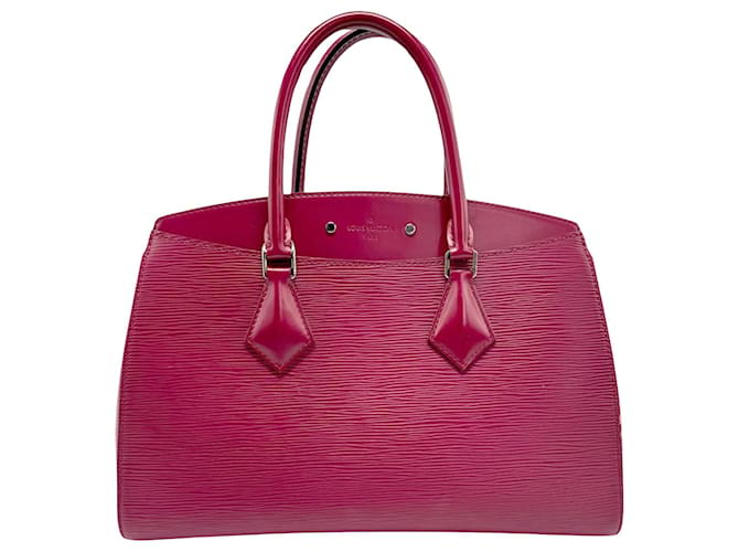 Louis Vuitton Soufflot Rosa Couro  ref.1379244