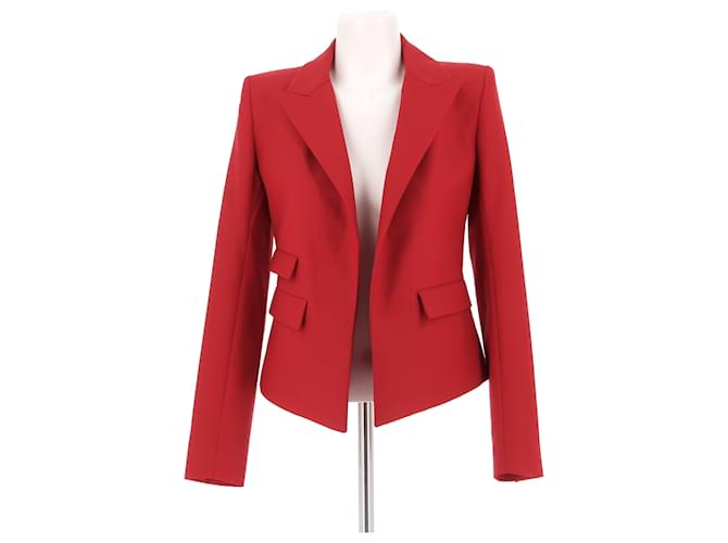 ALEXANDRE VAUTHIER  Jackets T.FR 38 Wool Red  ref.1379267