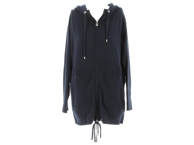 Chanel Strickwaren T.FR 34 Kaschmir Marineblau