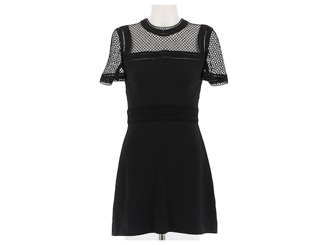 ELIE SAAB  Dresses T.FR 36 Polyester Black  ref.1379273