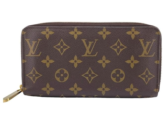 Louis Vuitton Portefeuille zippy Brown Leather  ref.1379322