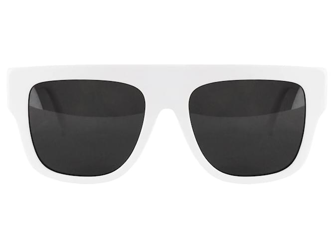 Alaïa Alaia White Sunglasses Acetate  ref.1379324