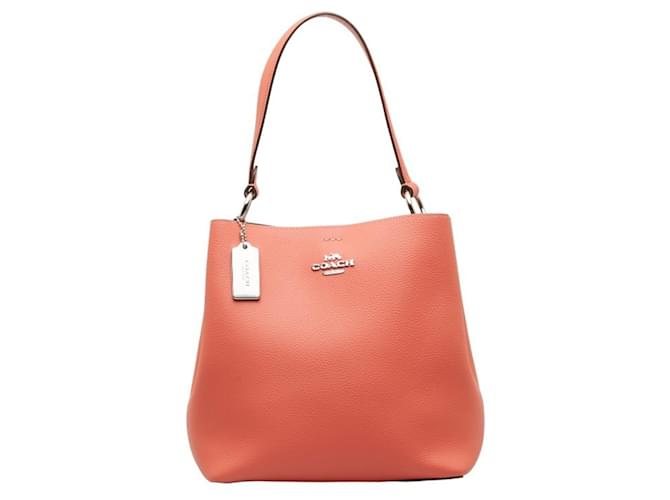 Coach Entraîneur Cuir Rose  ref.1379339