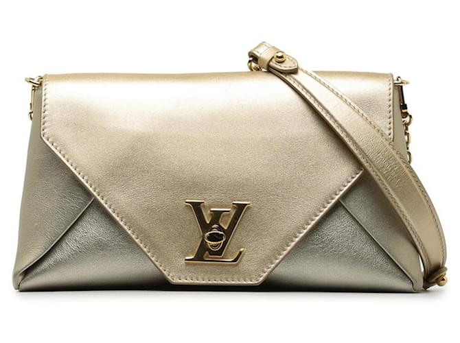 Louis Vuitton Liebesbrief Golden Leder  ref.1379386