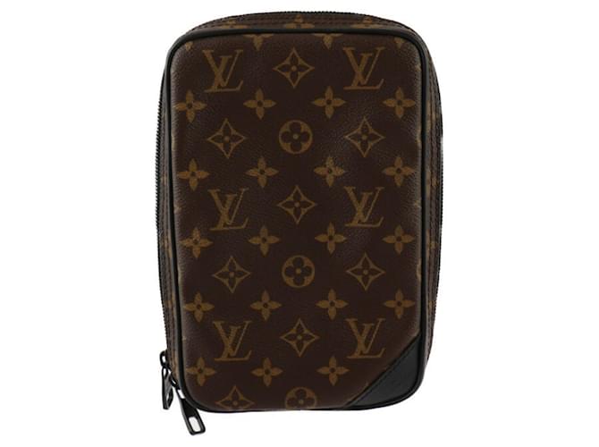 Louis Vuitton Utility Brown Cloth  ref.1379397