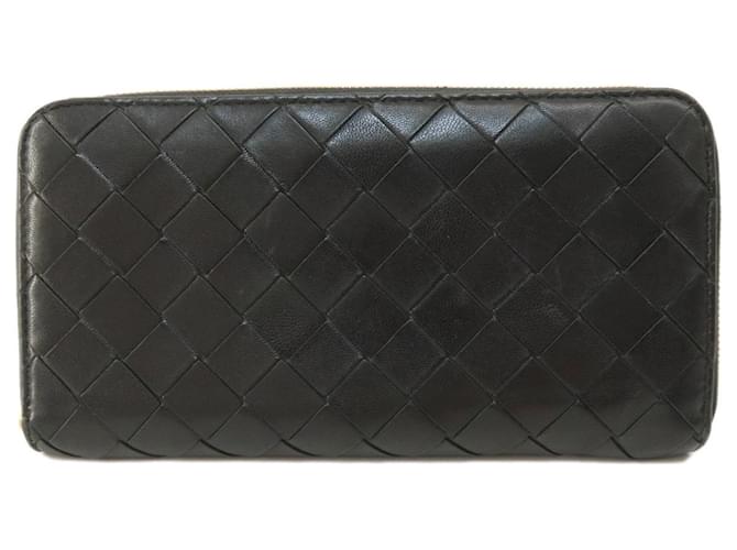 Bottega Veneta Black Leather  ref.1379428