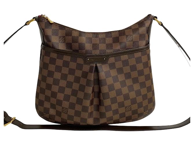 Louis Vuitton Bloomsbury Brown Cloth  ref.1379472