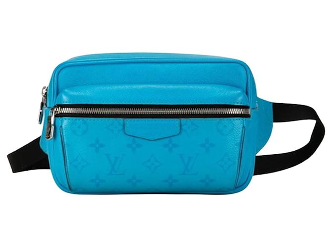 Louis Vuitton Outdoor Blue Leather  ref.1379475