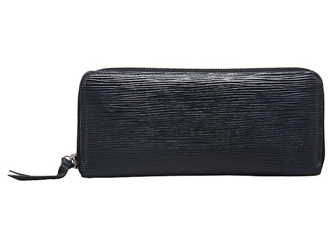 Louis Vuitton Portefeuille zippy Black Leather  ref.1379480