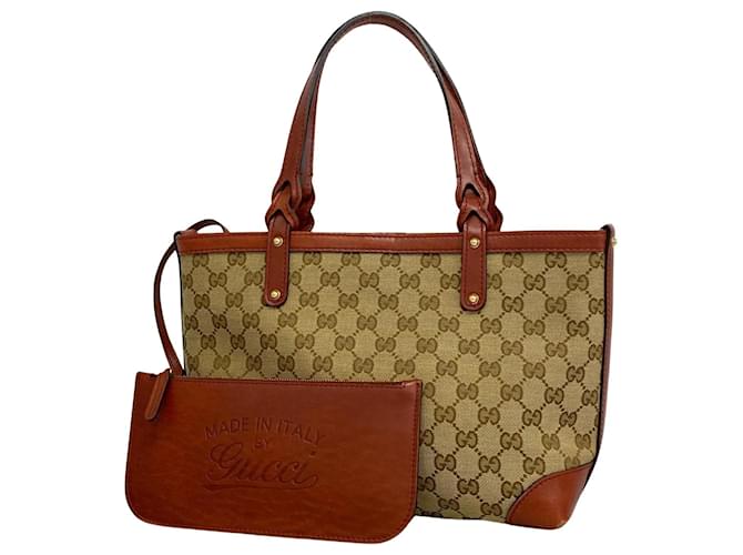 Gucci GG Toile Marron  ref.1379525