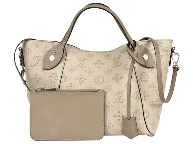 Louis Vuitton Hina Beige Leder  ref.1379530