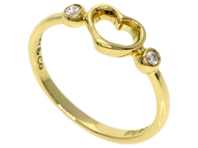 Tiffany & Co corazón abierto Dorado Oro amarillo  ref.1379536