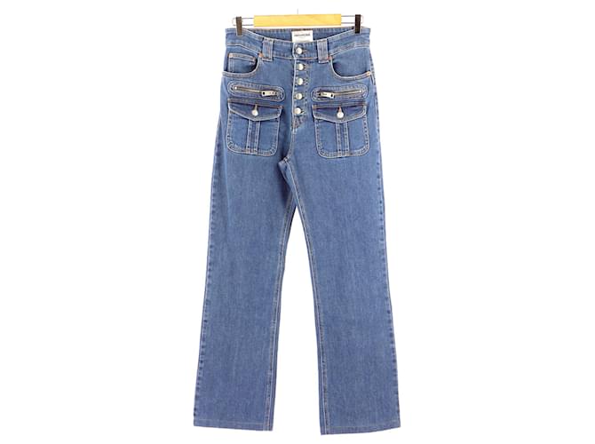 Zadig & Voltaire Jeans Blue Cotton  ref.1379669