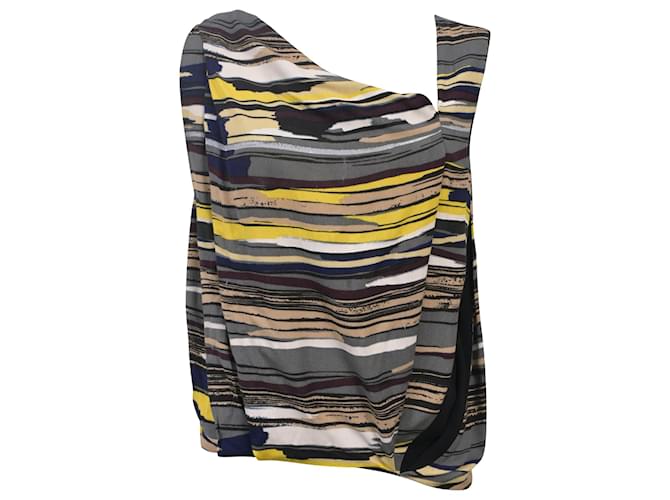 Day Balenciaga Striped Sleeveless Top in Multicolor Polyester  ref.1379704