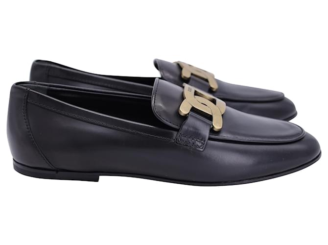 Tod's Kate Loafers in Black Leather  ref.1379713