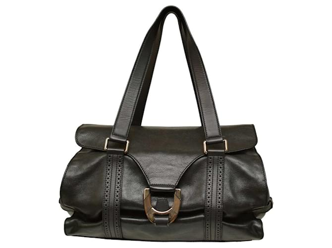 Autre Marque Handbags Black Leather  ref.1379766