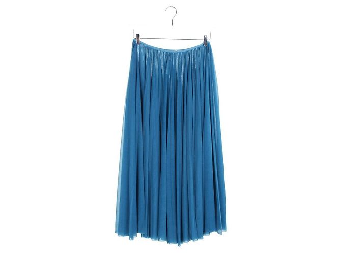 Céline Blauer langer Rock