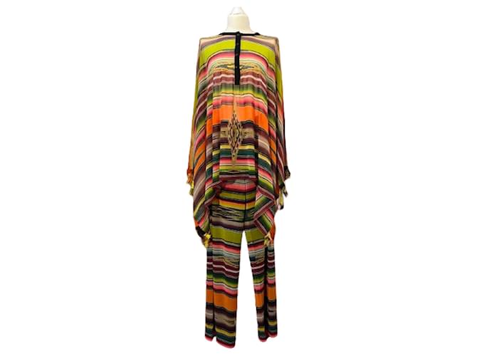 Jean Paul Gaultier Tailleur pantalon Polyamide Multicolore  ref.1379790