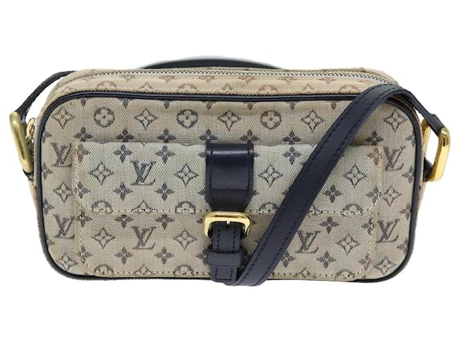 Bolso de hombro LOUIS VUITTON Mini Juliet MM con monograma Azul M92004 LV Auth yk12068  ref.1379847