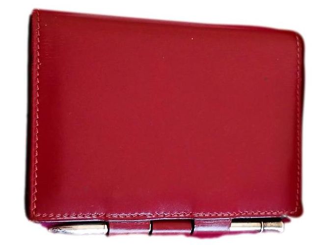 Hermès small model agenda cover Dark red