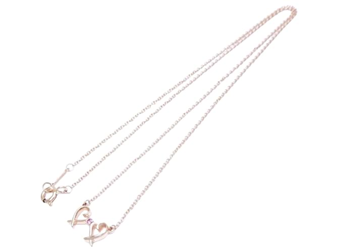 Tiffany & Co Double loving heart Pink Pink gold  ref.1380001