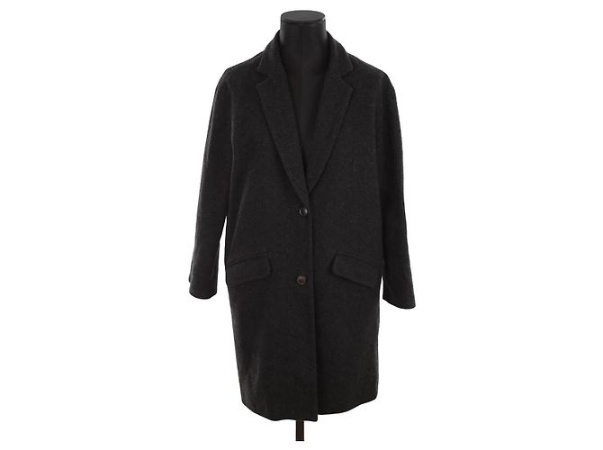 Masscob Wool coat Black