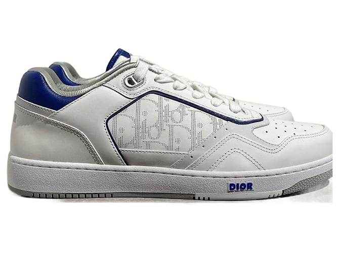 DIOR  Trainers T.EU 43 Leather White  ref.1380035