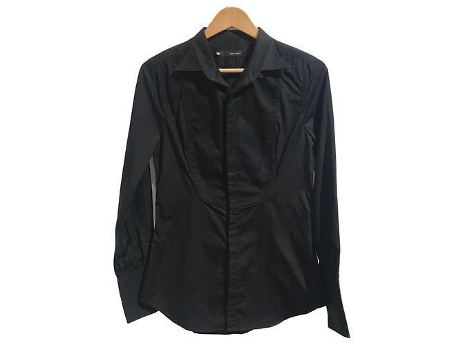 DSQUARED2 Tops T.IT 44 Algodón Negro 
