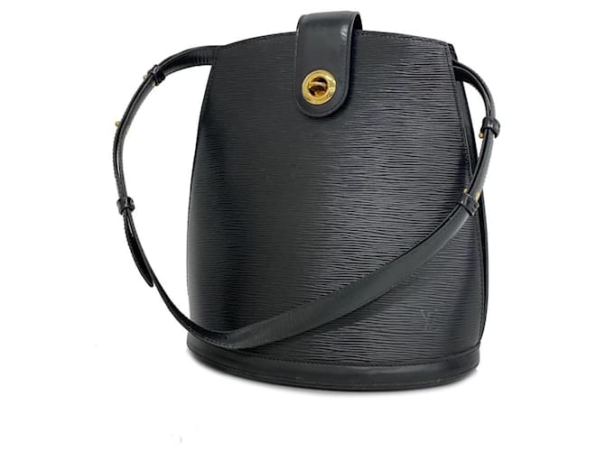 Louis Vuitton Cluny Preto Couro  ref.1380123