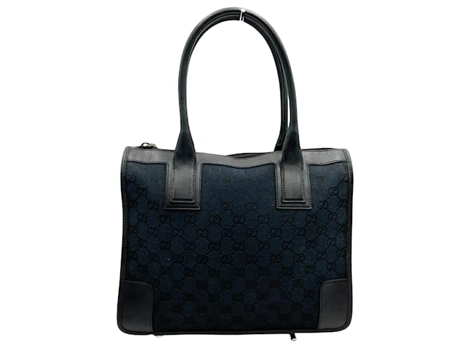 Gucci GG Toile Bleu Marine  ref.1380124