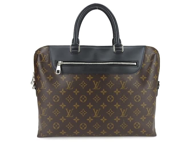 Louis Vuitton Macassar Brown Cloth  ref.1380169