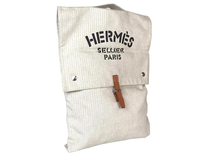 Hermès Aline White Cotton  ref.1380172