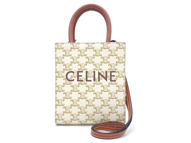 Céline Triomphe Brown Cloth  ref.1380181