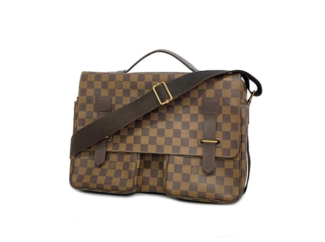 Louis Vuitton Broadway Braun Leinwand  ref.1380191