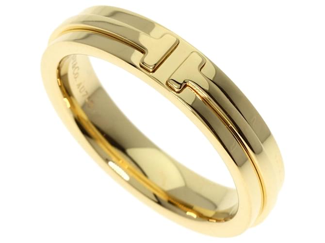 Tiffany & Co T narrow Golden Yellow gold  ref.1380230