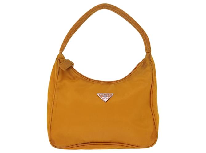 Prada Tessuto Arancione Sintetico  ref.1380235