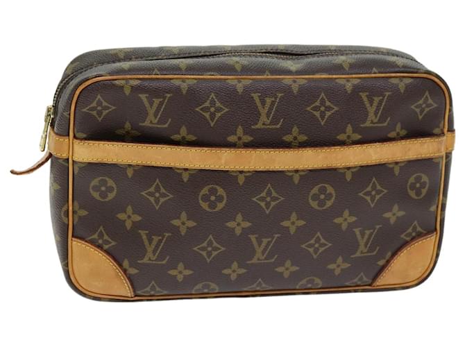 Louis Vuitton Compiègne 28 Marrone Tela  ref.1380249