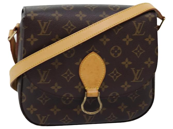 Louis Vuitton Saint Cloud Marrom Lona  ref.1380315