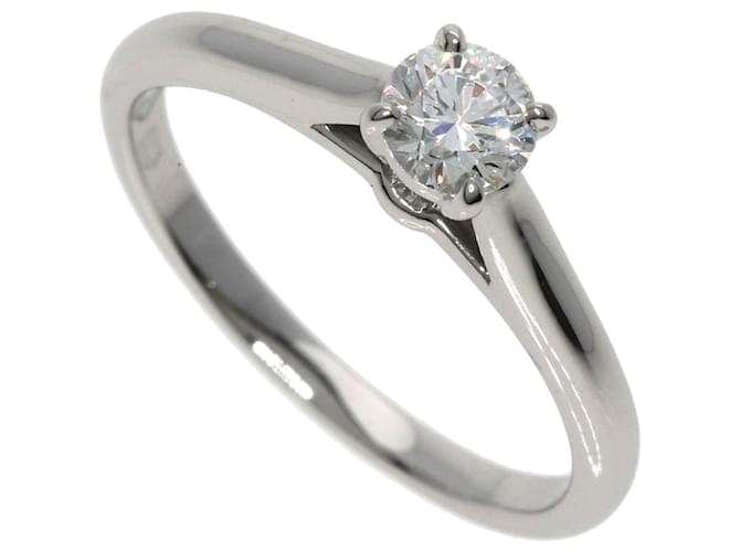 Cartier Solitaire Plata Platino  ref.1380334